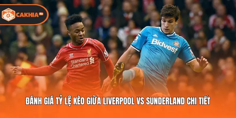 Đánh giá tỷ lệ kèo giữa Liverpool Vs Sunderland chi tiết